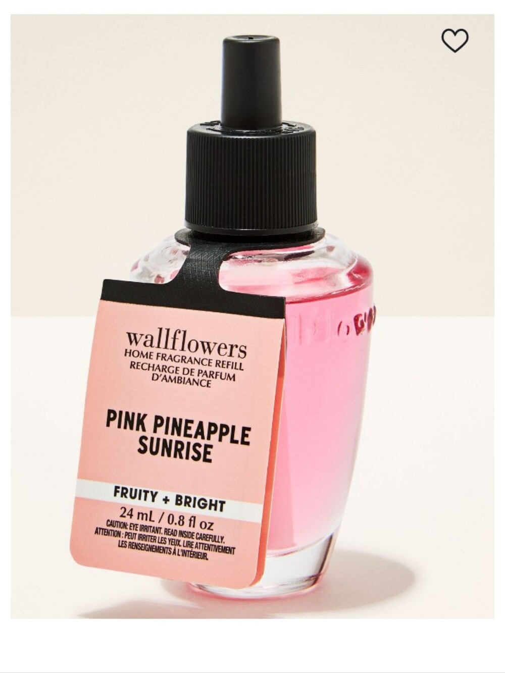 Bath & Body Works Pink Pineapple Sunrise Wallflowers Refill - Pink